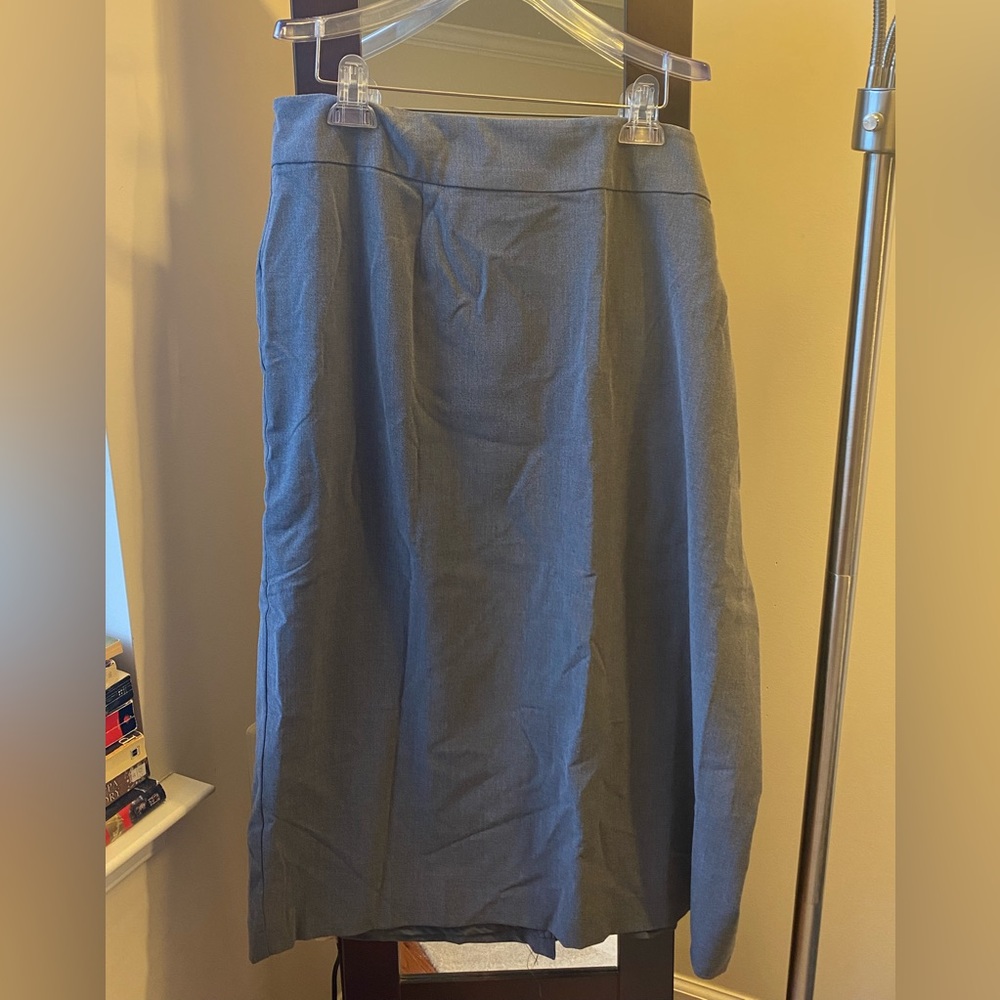 NWT Gray plus-size Jessica London business skirt